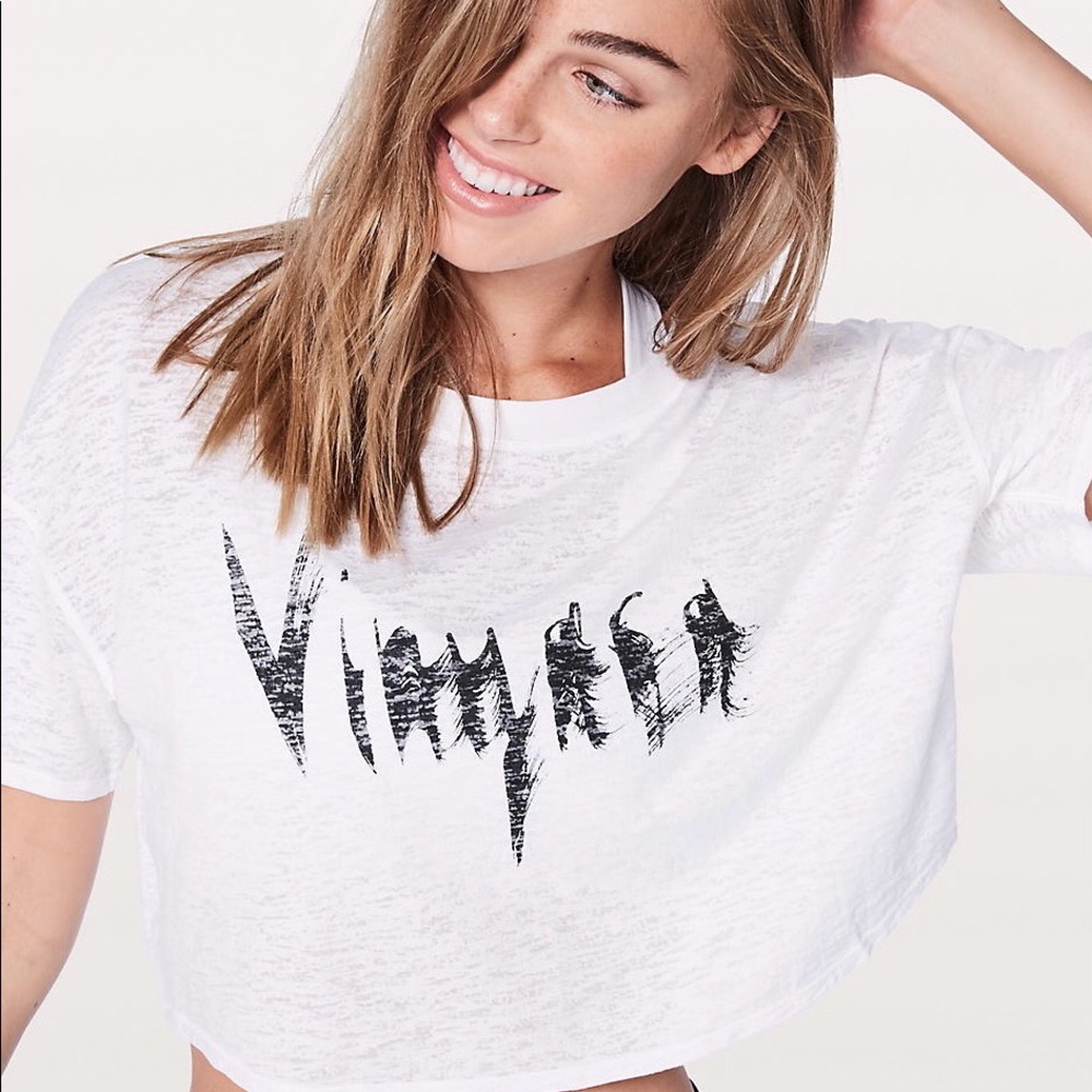 NWT Lululemon Cropped Tee